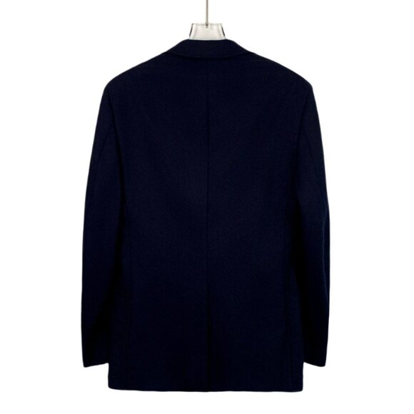 Hermès Mens Wool Blazer Jacket Size 33 Navy Blue Made In Italy - Picture 2 of 8